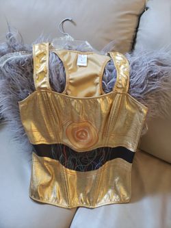 Star Wars wars Child Large C-3PO Top Gold