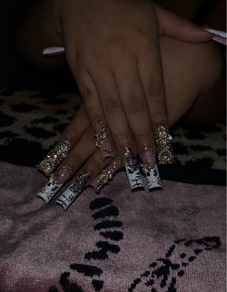 gel x and acrylic