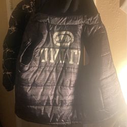 Ecko vest jacket with hoodie