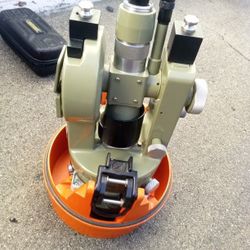 Surveying Wild T1 Theodolite with sunshade and carrying box