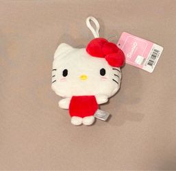 Sanrio Hello Kitty Plush Coin Purse Clip-On Keychain