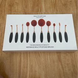 The Begining Of beauty Mermaid Multipupose Brush