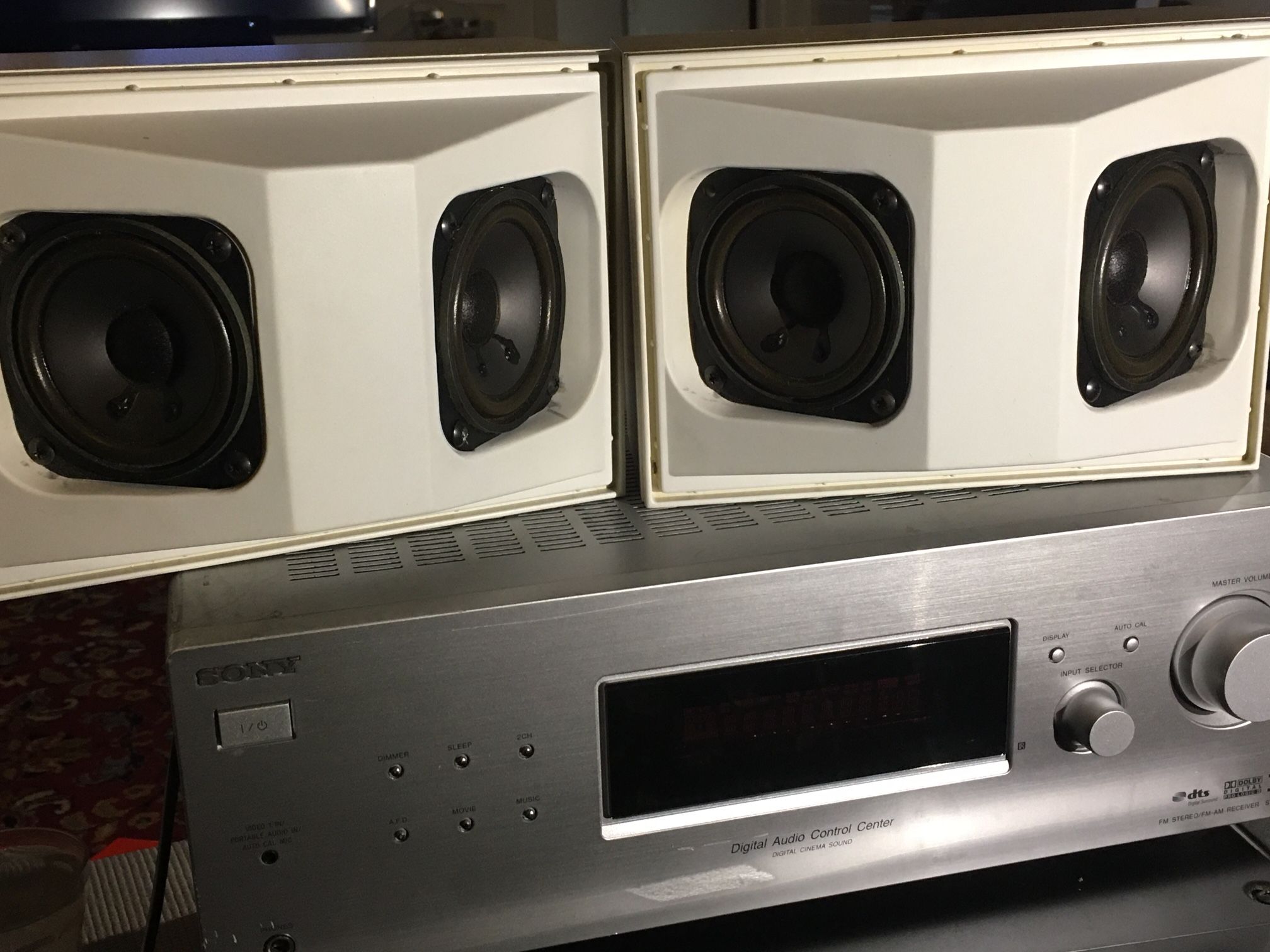 Atlantic Technology USA Made Vintage Audio Video Surround  Sound Speakers