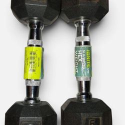 5lbs Hex Weights 
