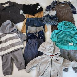 Baby Boy 3M Clothing- New/like New