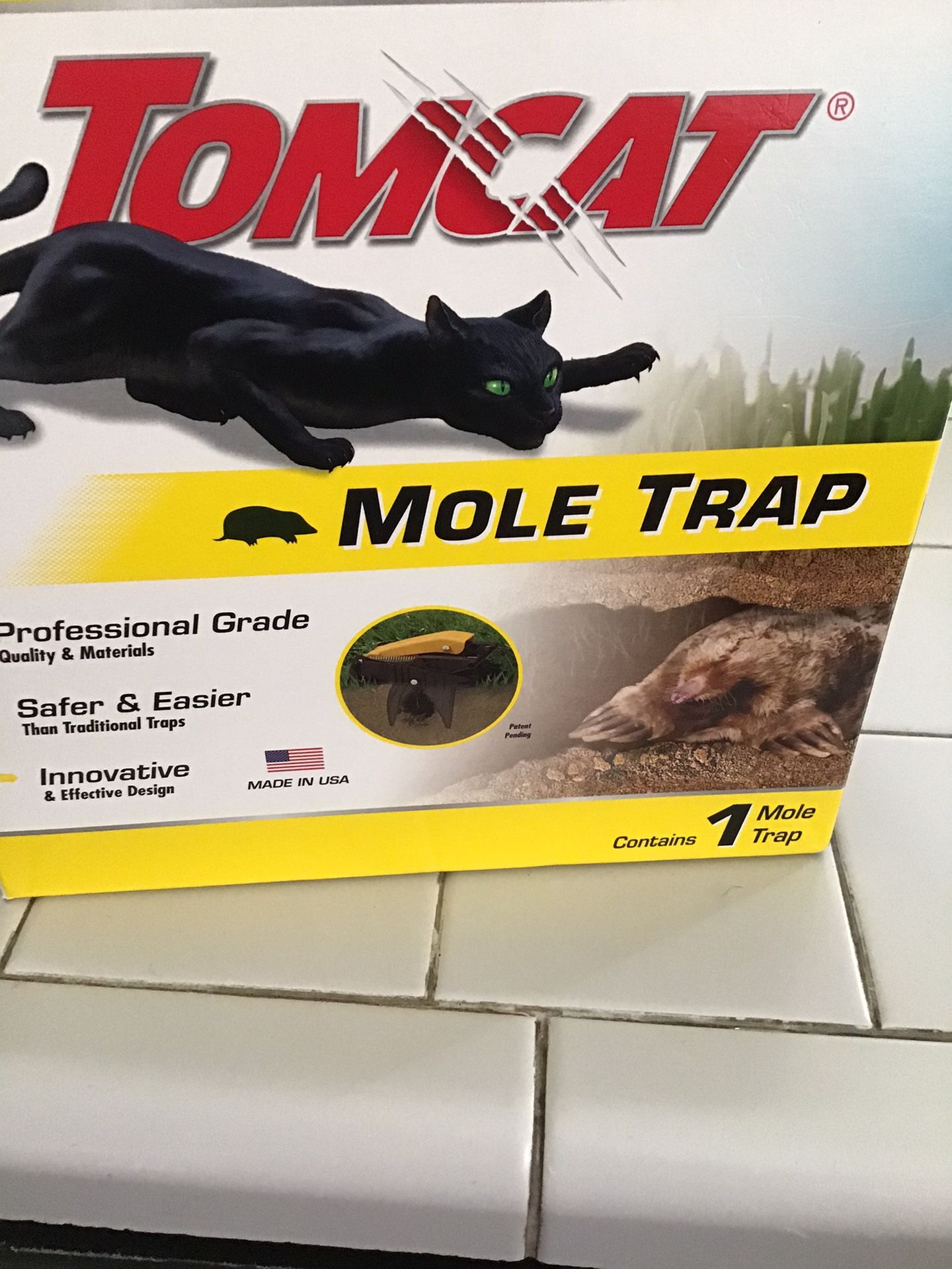 New mole trap by tomcat bought at ace paid over $23 will sell for $15 they work qty 1 available