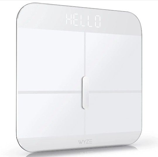 Brand New WYZE Smart Scale X, White Smart Digital Bathroom Scale.