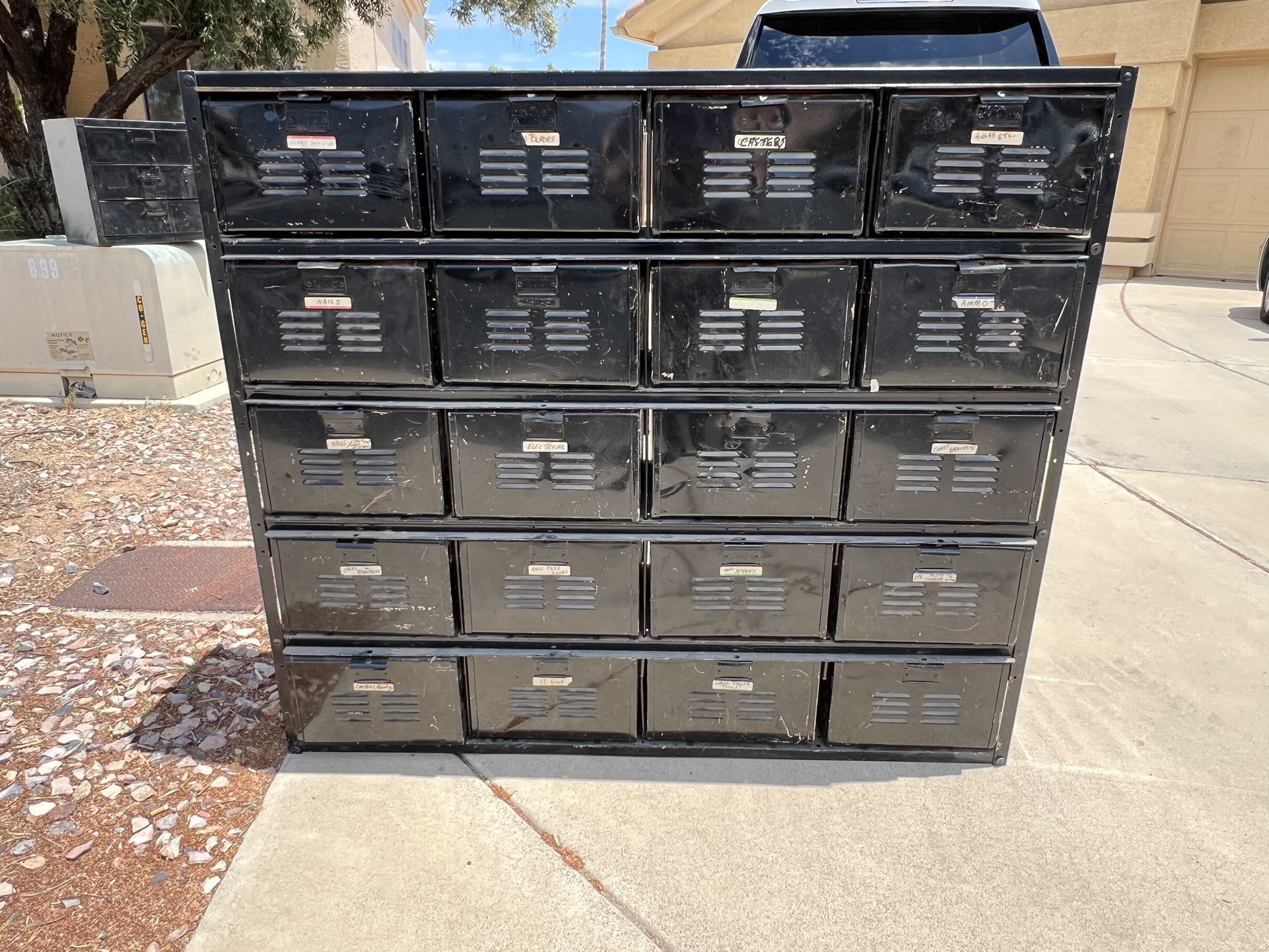 Steel Athletic Locker