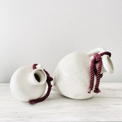 Large & Small Ceramic Vase ( jarrón 🏺)