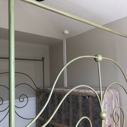Iron bed frame 