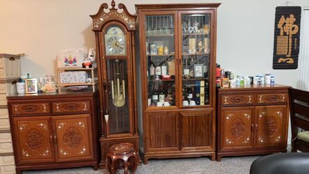 Rosewood and Shell Inlay  furniture