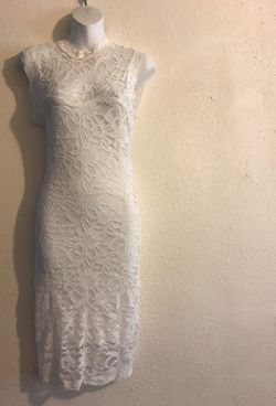 White dress size small