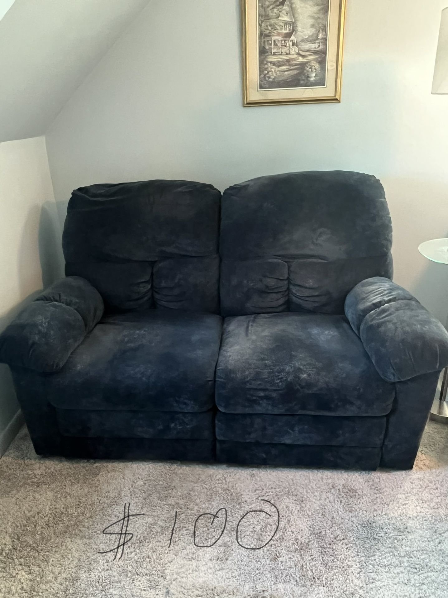 Loveseat With Dual Recliners