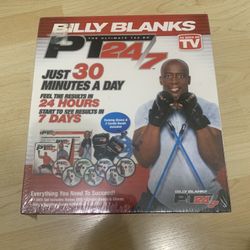 Billy Blanks PT 24/7 Ultimate Tae Bo DVD Set 2 Bands & Gloves  NEW
