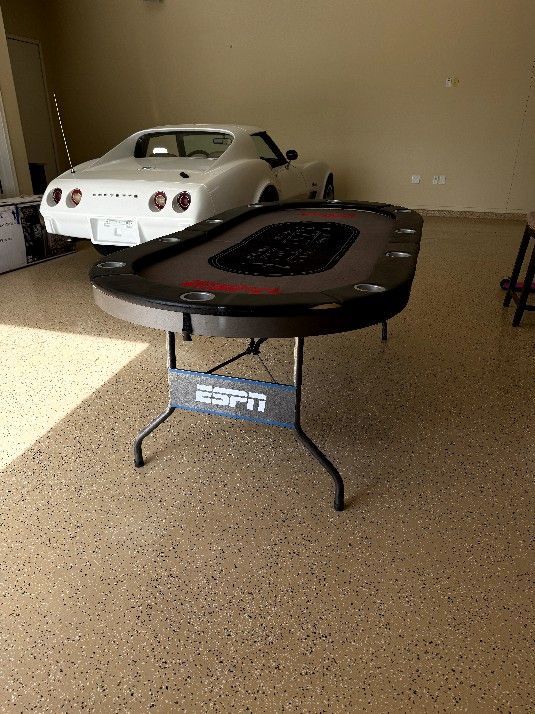10 Person ESPN Poker Table