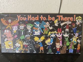 Nostalgic Cartoon Painting