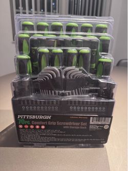 Pittsburg 70 p screwdrivers set