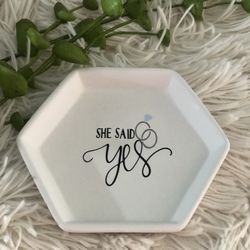 Personalized Ring Dish/ Ring Holder