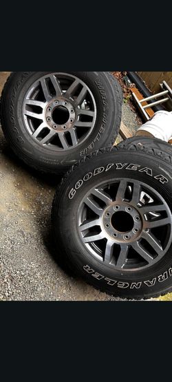 Super duty wheels and tires F350