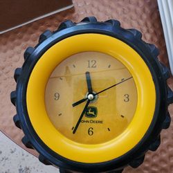 Small Wall Clock, John Deere