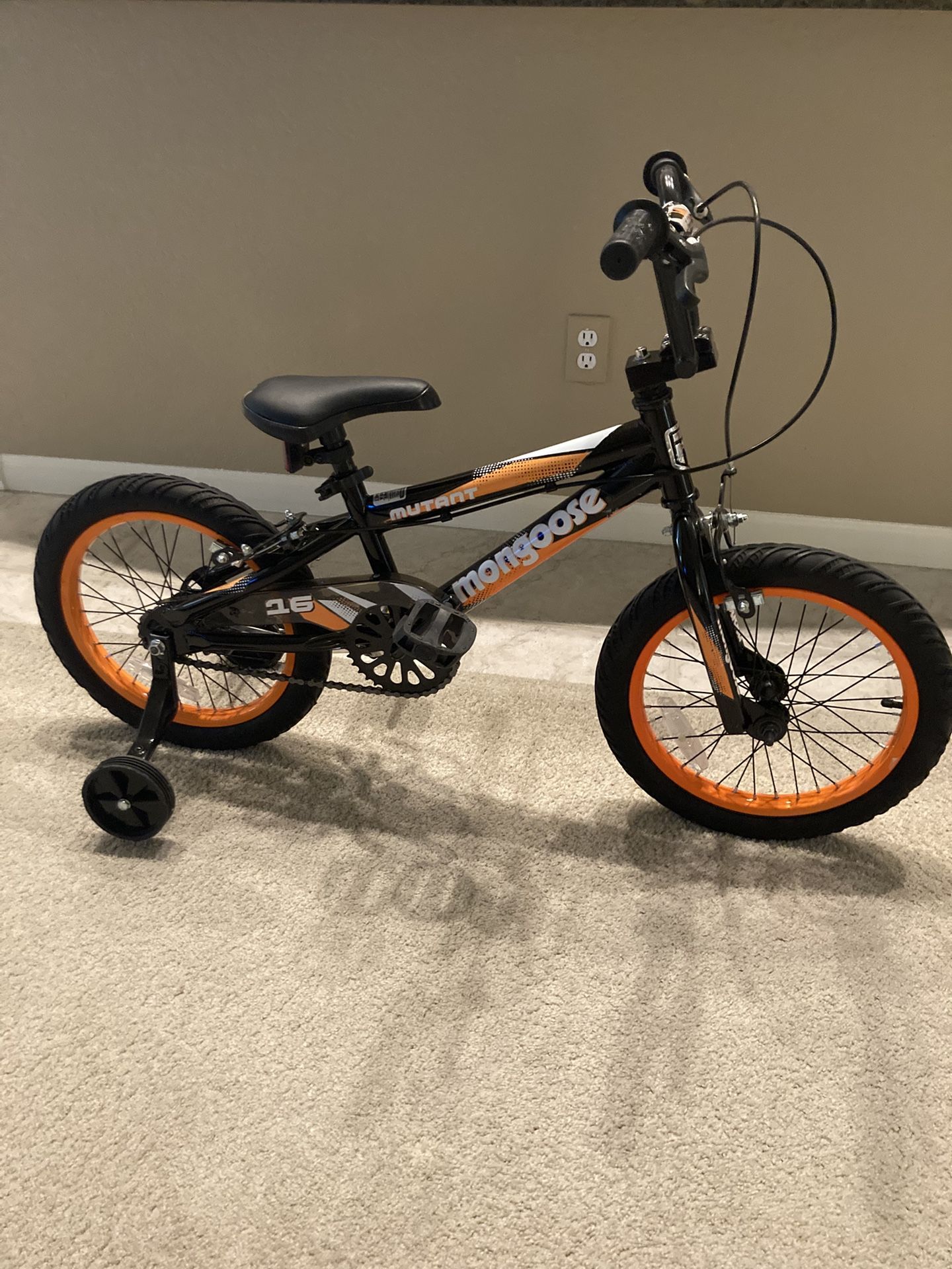 Mongoose mutant 26 inch wheels kids bike