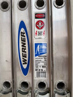 Werner 16ft Folding Ladder  M1-8-16