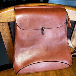 Genuine Leather Back Pack NEW 