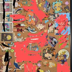 One Piece Anime Pins