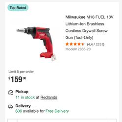 Milwaukee Drywall Gun NEW