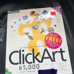 Broderbund - 65,000 Classic Image Pak (5 CD Set) w/Box & Manual