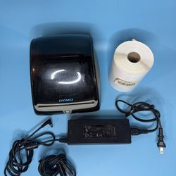 DYMO LABEL WRITER 4XL LABEL MAKER W/ AC ADAPTER USB Tested w/ Labels 1744907