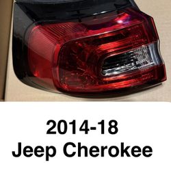 2014-18 Jeep Cherokee Tail Light New 