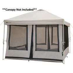 Ozark Trail 7-Person 2-in-1 Screen House Connect Tent, 2 Doors, Canopy Sold Separately