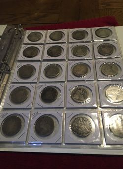 30 coins half dollar original silver