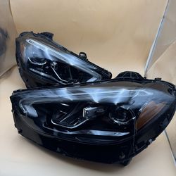 2022-2024 Mercedes-Benz C-Class C300 W206 LED Headlight Headlamp Left+Right Pair