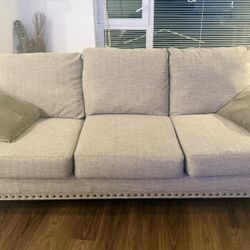 Beige Sofa