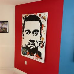 Hand Panted Yeezy Painting