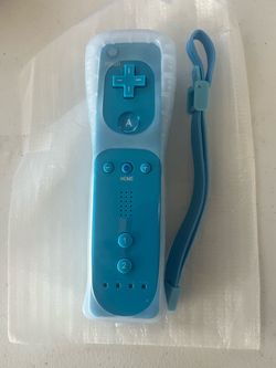 #60 NEW Light BLUE Wii Remote for Nintendo Wii Console motion sensor