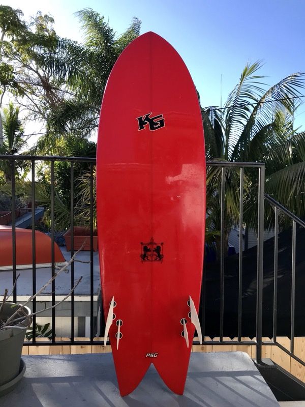 Beautiful 6'6” Kane Garden Fish Surfboard for Sale in San
