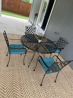 Table and chairs