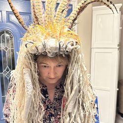 Halloween Costume Headhunters Pirate Captain Jack Sparrow Cannibal Headdress I