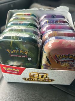 30th anniversary mini tins
