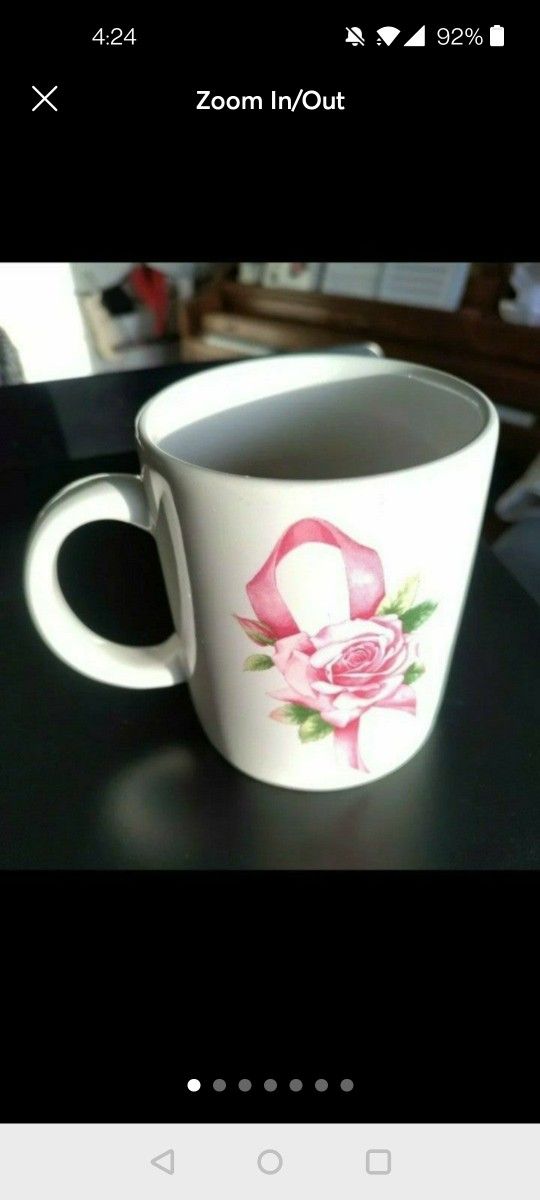 Avon Breast Cancer Coffee Mug