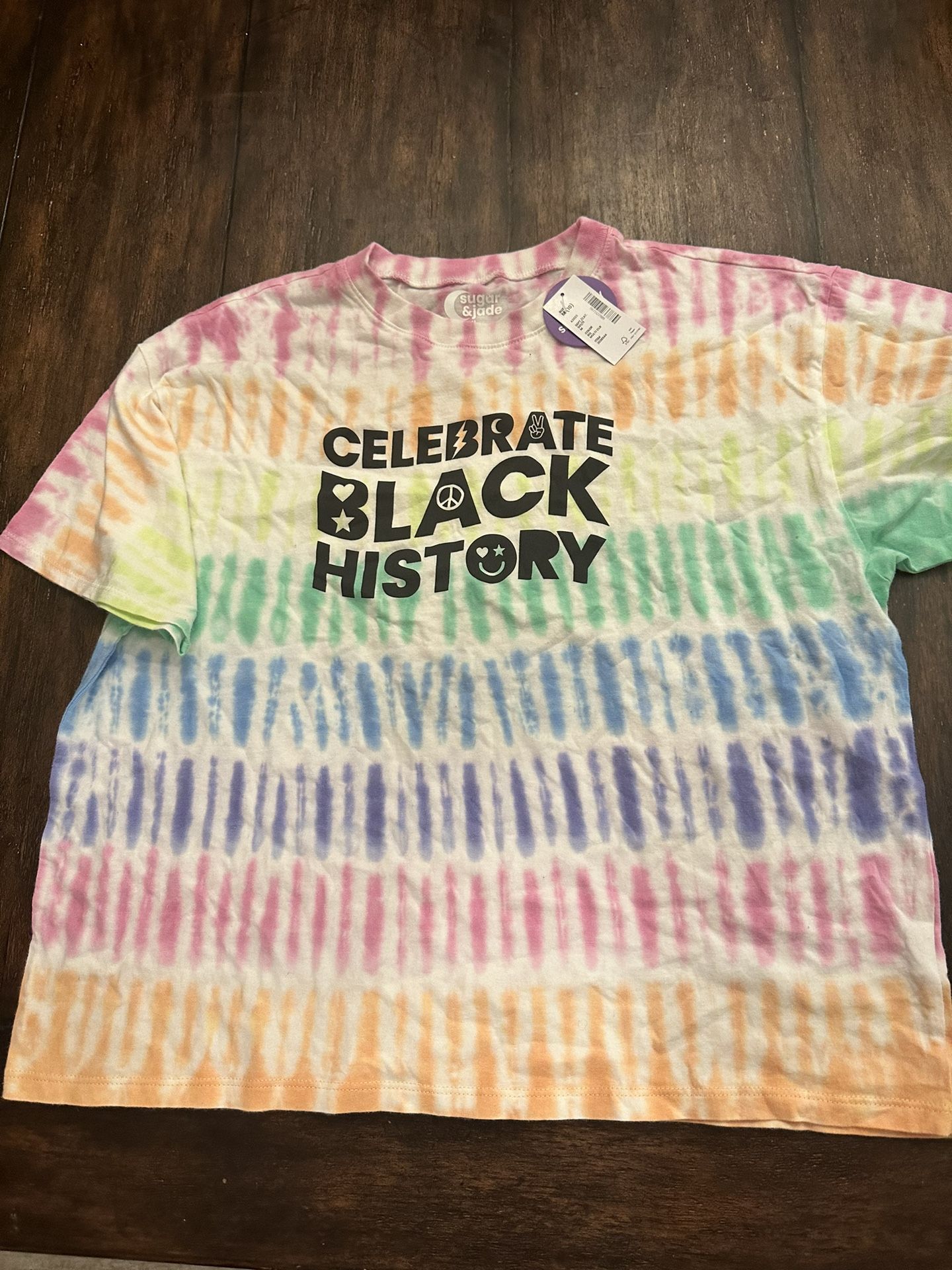NWT Girls Size 10 Celebrate Black History Tee