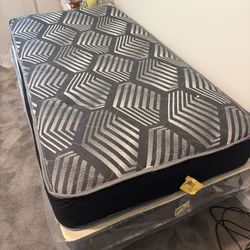 New Twin Bed With Box spring 