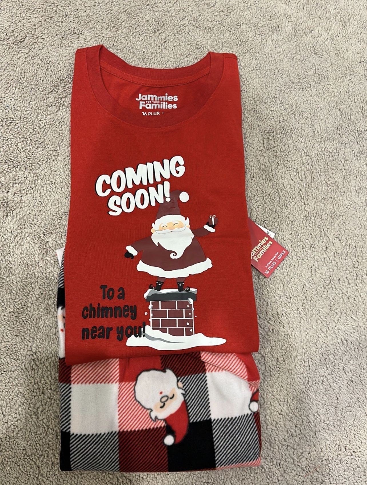 Christmas Pajamas Set /girls