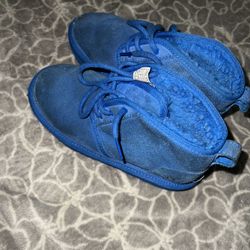 Blue UGG Kids Nuemell ll Boots size 3Y