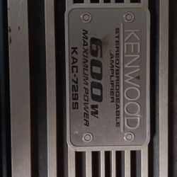 Kenwood Amp Alpine Speaker 