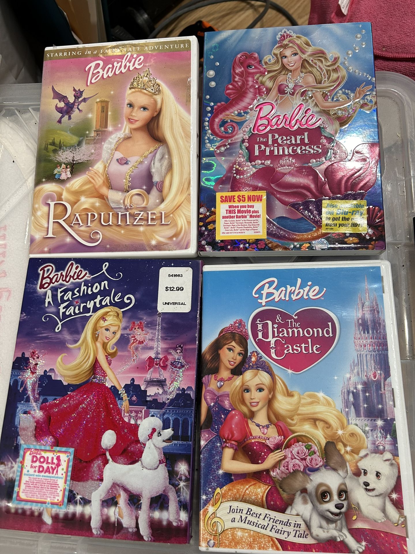 Barbie DVDs