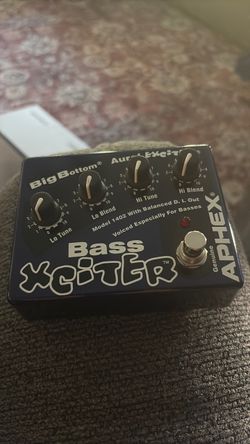 Aphex  bass guitar pedal